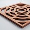 Ekena Millwork Extra Small Edinburg Decorative Fretwork Wood Wall Panels, Cherry, 7 3/8"W x 7 3/8"H x 3/8"T WALW08X08X0375EBGCH - alternate 3